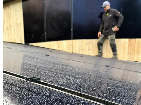 BIPV solar cladding panels integrated into commercial building facade