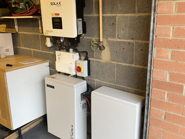 EV charger integrated with home solar system
